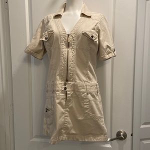 Buffalo David Bitton cotton utility mini dress XS/S